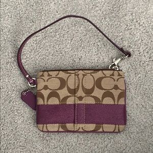 Coach wristlet